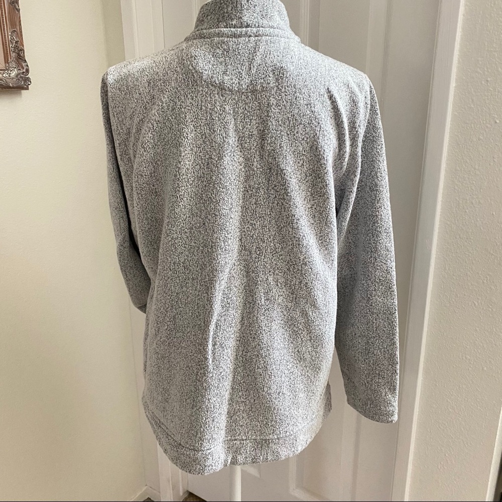Orvis 1/4 Pullover with Buttons Grey Mens Small - Picture 5 of 9